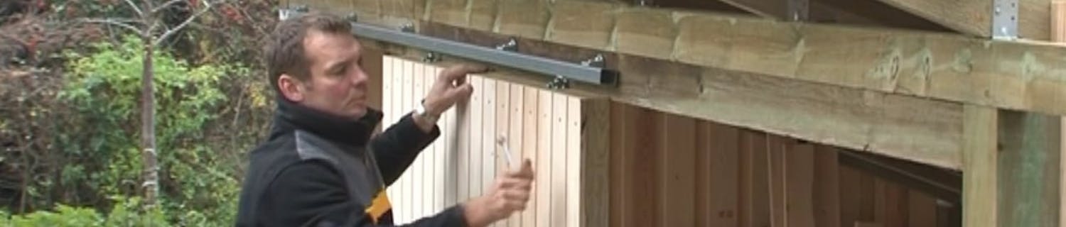 Skyveport Monter en skyveport